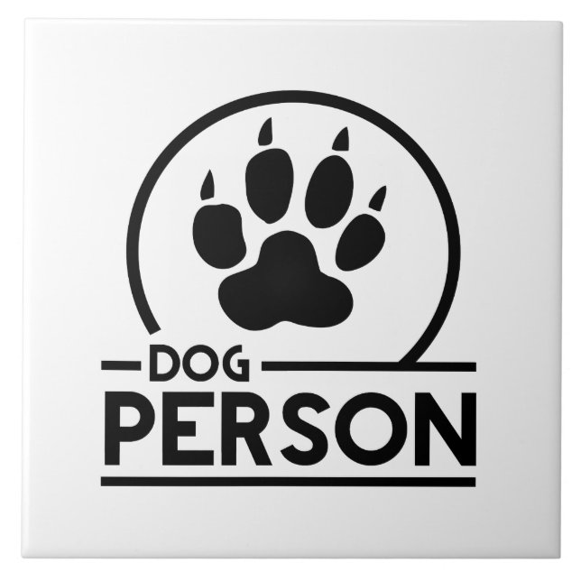 Dog Person Tile (Front)