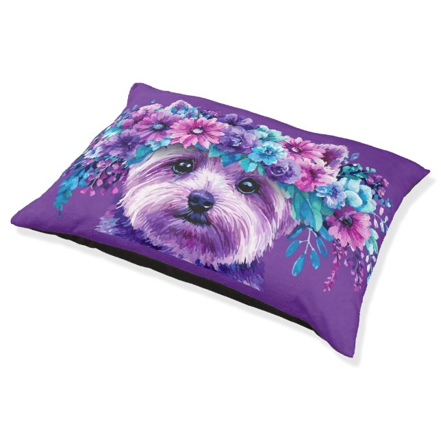 Dog Pet Bed (Angled)