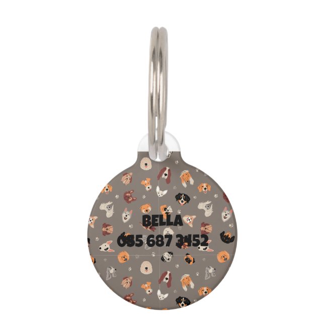 DOG  PET ID TAG (Front)