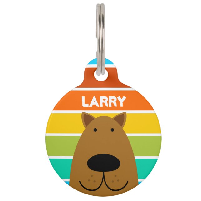 Dog Pet ID Tag (Front)