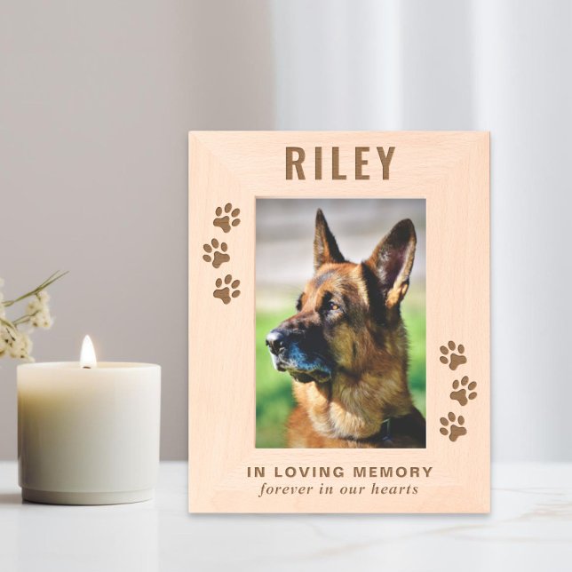 Dog Pet Memorial Engraved Frames (Creator Uploaded)