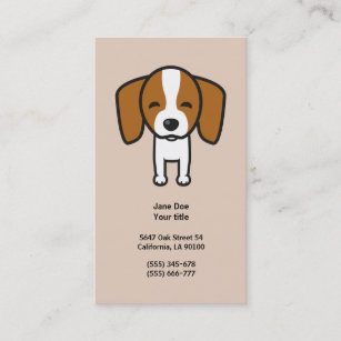 Dog Pet Sitter Business Card Personalized