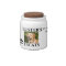 Dog Pet Treat Jar Personalized Photo Template Paws