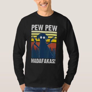 Dog Pew Pew Madafakas Vintage Crazy Dogs T-Shirt