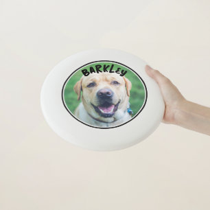 Dog Photo and Text Personalized  Wham-O Frisbee