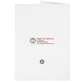 Dog Photo Card - Zero (Back)