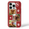 Dog Photo Collage Monogram Terra Cotta Pet