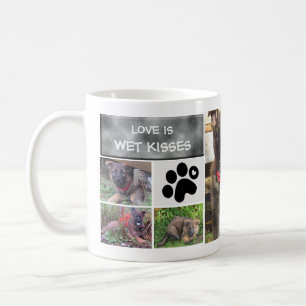 Dog Photo Collage Mug