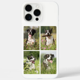 Dog Photo Collage Personalized Pet iPhone 16 Pro Max Case