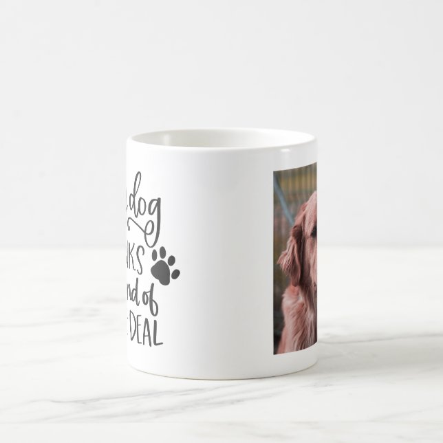 Dog Photo Gift for Dog Owner  Coffee Mug (Center)