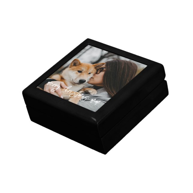 Dog Photo Gift For Mom Dad From The Dog Keepsake Box (Side)