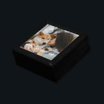 Dog Photo Gift For Mom Dad From The Dog Keepsake Gift Box<br><div class="desc">A keepsake Christmas gift box from your dog,  featuring your beloved pet or pets photo. Replace this sample photo with a photo of your sweet dog.</div>