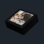 Dog Photo Gift For Mom Dad From The Dog Keepsake Gift Box<br><div class="desc">A keepsake Christmas gift box from your dog,  featuring your beloved pet or pets photo. Replace this sample photo with a photo of your sweet dog.</div>