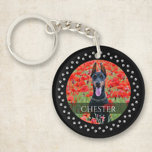 Dog Photo Keychain - Personalized Pet Keepsake