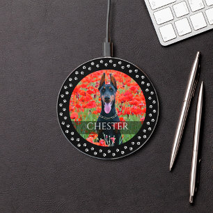 Dog Photo Magnet - Personalized Pet Keepsake Wireless Charger
