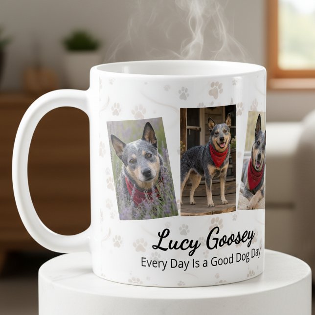 Dog Photo Name Cute Saying Coffee Mug (Creator Uploaded)