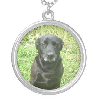 Dog photo necklace