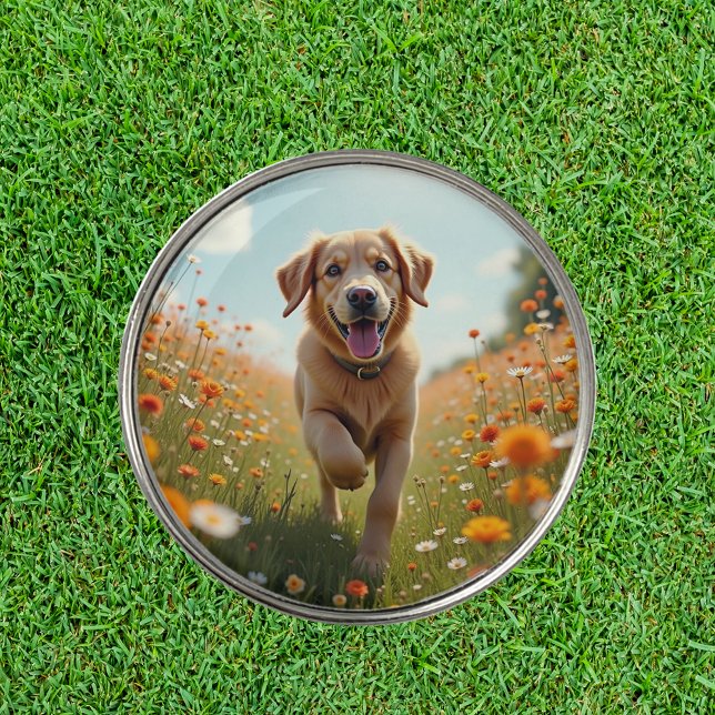 Dog photo pet golf ball marker (Creator Uploaded)