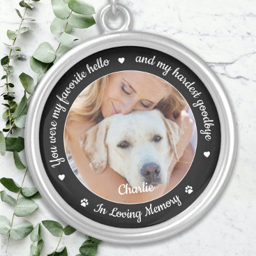 Dog Photo Pet Loss Gift Personalized Pet Memorial  Bracelet