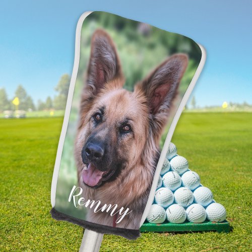 Dog Photo _ Pet Photo Dog Dad Dog Lover Golf Head Cover