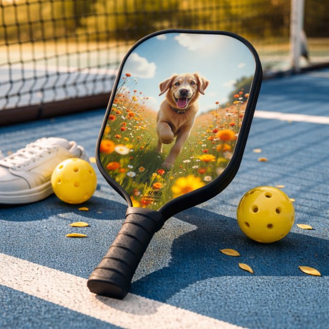 Dog photo pet pickleball paddle (Creator Uploaded)