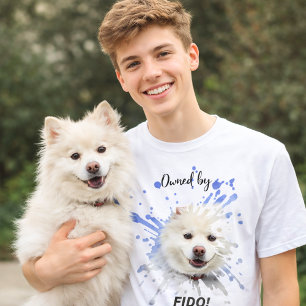 Dog photo splash fun humor T-Shirt