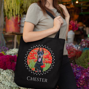 Dog Photo Tote Bag - Personalized Pet Gift