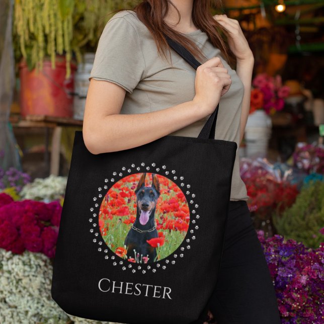 Dog Photo Tote Bag - Personalized Pet Gift (Creator Uploaded)