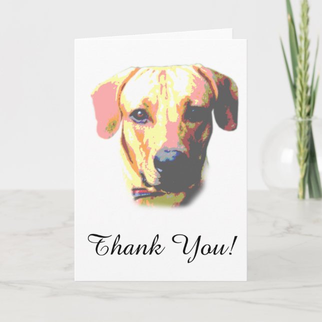Dog Picture Thank You (Front)