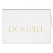 DOG PILE (Front Horizontal)