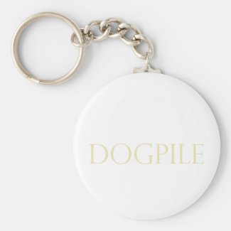 DOG PILE KEYCHAIN