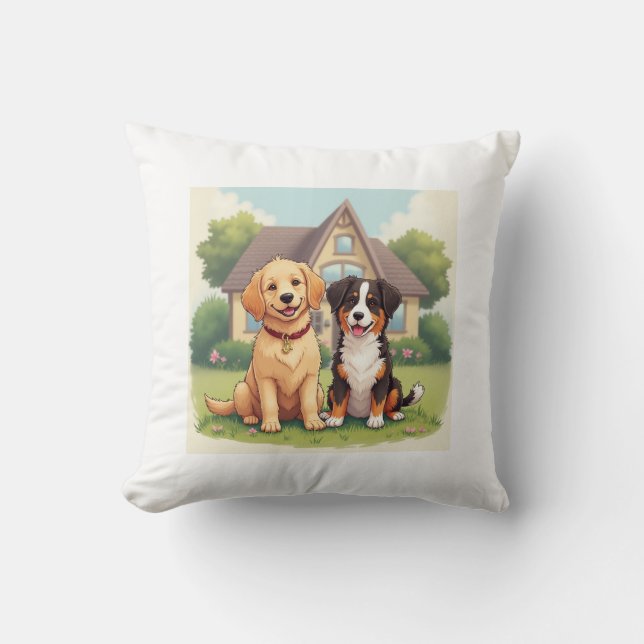 dog pillow (Front)