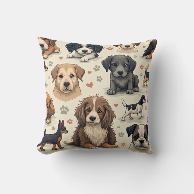 dog pillow cushion (Front)