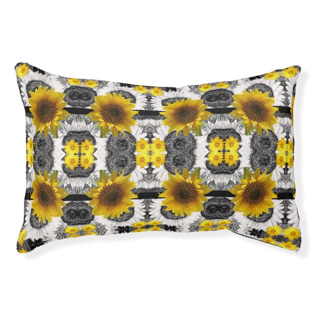 Dog Pillow Sunflower (Front)