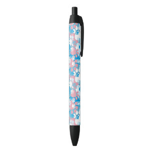 Dog Pink and Blue Camouflage Pattern Pen