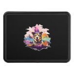 Dog Pink Halloween Hitch Cover