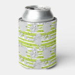 dog playing pattern background can cooler