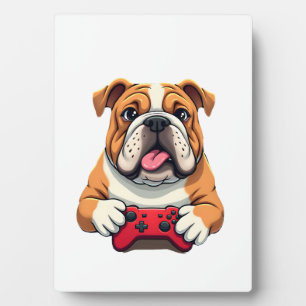 Dog Plays Video Games (6) Plaque
