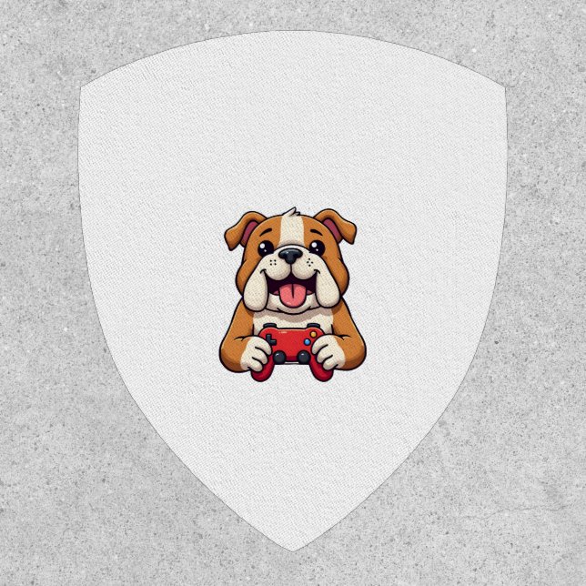 Dog Plays Video Games  Patch (Front)