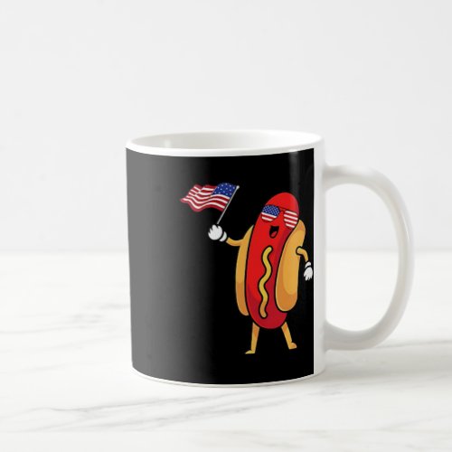 Dog Pocket American Flag Freedom Patriotic 4th Of  Coffee Mug