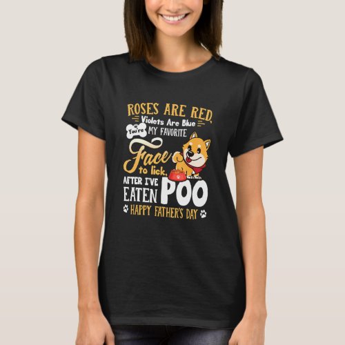 Dog Poem Fathers Day 1 T_Shirt