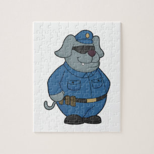 Dog Police officer Police Jigsaw Puzzle