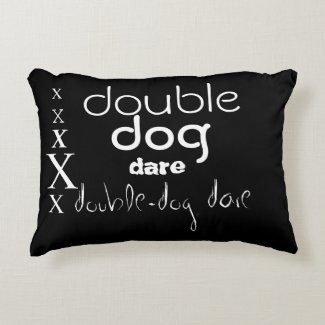 &#39;Dog&#39; Polyester Accent Pillow