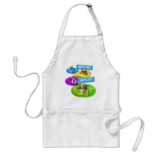 Dog Pool Party Adult Apron