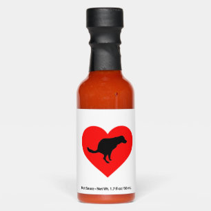 Dog Poop Heart Hot Sauces