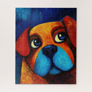 Dog Portrait Art Puzzle