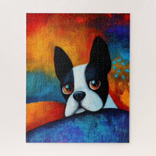 Dog Portrait Art Puzzle