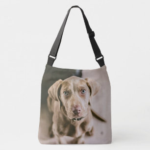 Dog portrait crossbody bag