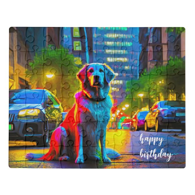 Dog Portrait  Jigsaw Puzzle (Puzzle Horizontal)