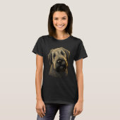 Dog portrait of Soft coated wheaten terrier T-Shirt (Front Full)